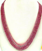 144.59/CT NATURAL RUBELLITE PINK TOURMALINE BEADS